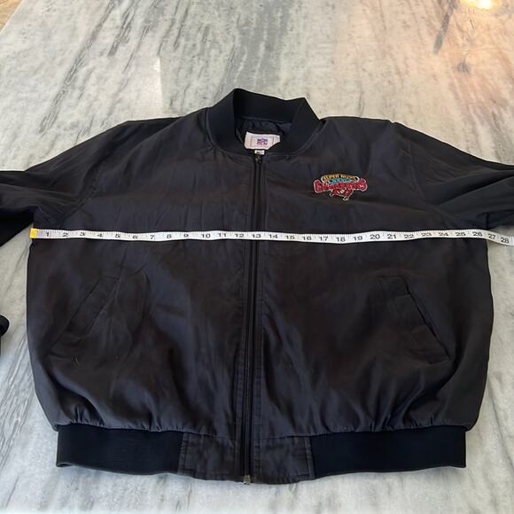 NFL SUPER BOWL XXXVII Tampa Bay Bucs Champions Jacket Mens Size Large - Picture 7 of 9